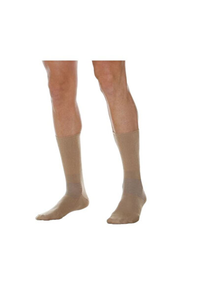 RELAXSAN Diabetic short socks 550, non-compression, unisex, Beige, 6