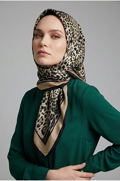 Akel وشاح الربيع بنمط الفهد الجديد