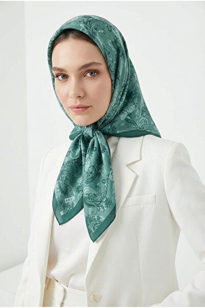 Akel Spring Scarf Historic Floral Pattern