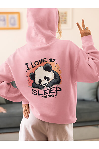 stil x Cute Pandas Printed Women's Sweatshirt