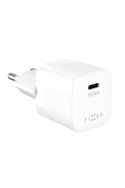 FIXED Retea Mini2 Charger, 30W, 3A, 1 x USB-C, White