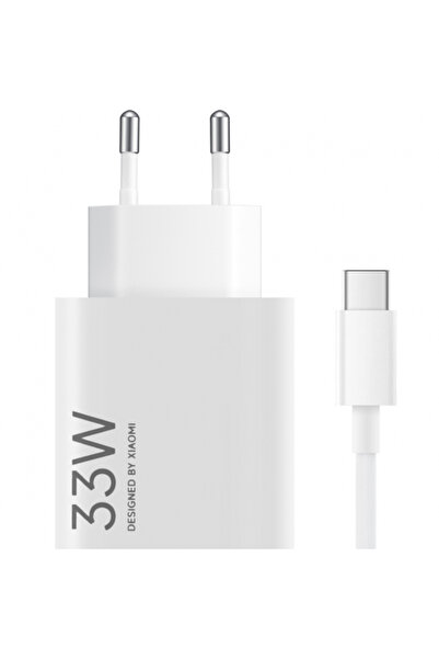 Xiaomi Incarcator Retea Cu Cablu USB-C Xiaomi, 33W, 3A, 1 x USB-A, Alb BHR9956EU