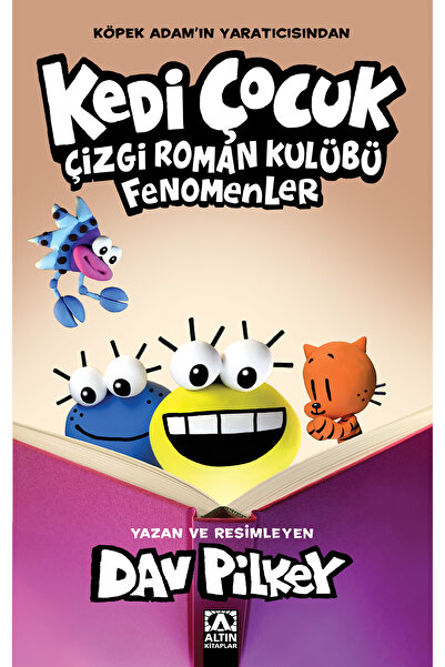 Altın Kitaplar Kedi Çocuk 5 - Kedi Çocuk Çizgi Roman Kulübü Fenomenler | Dav ...