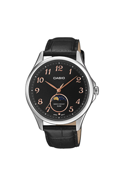 Casio Men's Analog Black Dial Watch - MTP-M110L-1AVDF