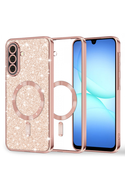 Techsuit MagSafe Case for Samsung Galaxy A17 4G / A17 5G, Techsuit, Luxury Gl...