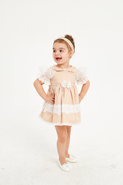 Babyhola Girl's Evening Dress Ball Gown & Special Occasion 6-24 Months Polka ...