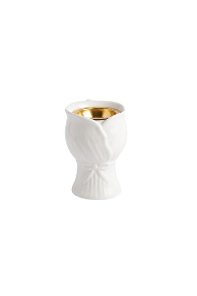 mawfoor Luxurious white ceramic incense burner sets with a modern design