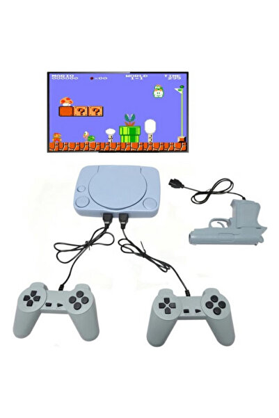 STOREONLINE Consola 8bit retro Super Mario 400 jocuri 2 gamepad AV TV copii
