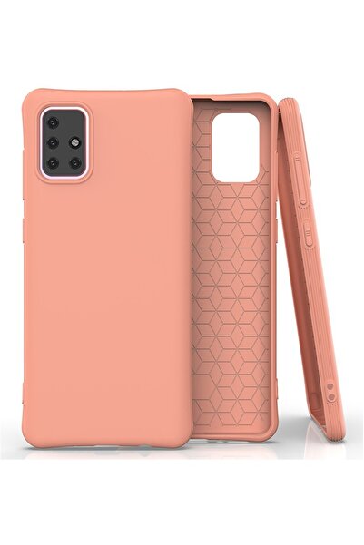 OEM Husa antișoc mat TPU Samsung Galaxy A71 portocaliu