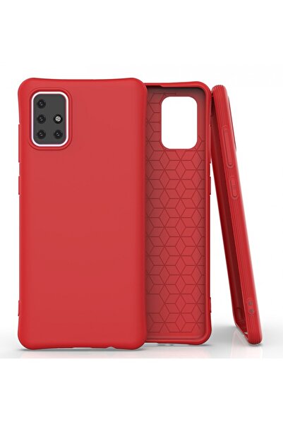 OEM Husa Anti Shock Mat TPU Samsung Galaxy S20 Plus Rosie