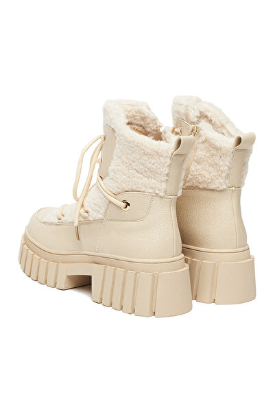 DeeZee ankle boots for women beige