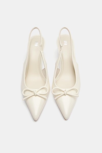 Pull & Bear Fiyonklu topuklu ayakkabı