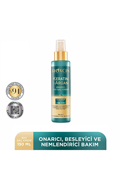 Bioxcin Keratin ve Argan Onarıcı Sıvı Saç Kremi 150 ml