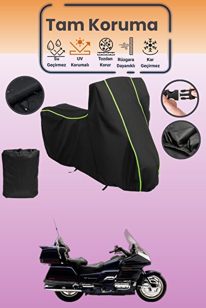 Dokaca Neo غطاء محرك متوافق مع هوندا جولدوينج GL 1500 SE من بلاك نيون قماش مج...