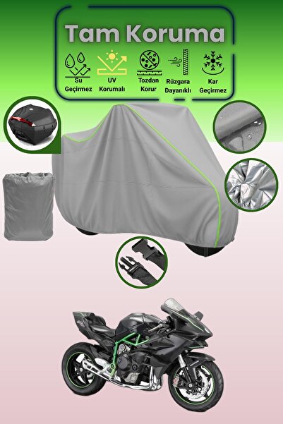 Dokaca Neo حقيبة خلفية رمادية نيون قماش مجدّل متوافقة مع غطاء المحرك المتوافق...