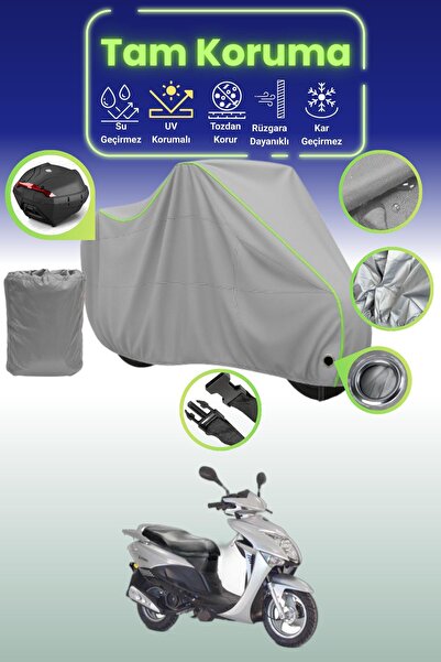 Dokaca Neo Gray Neon Corded Fabric Lock and Tail Bag Compatible Kanuni Rs 125...