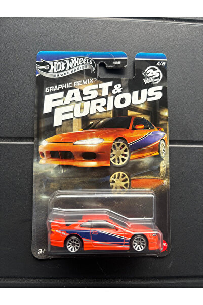 HOT WHEELS نسخة معدلة من نيسان سيلفيا من فيلم فاست آند فيوريوس بمقياس 1:64