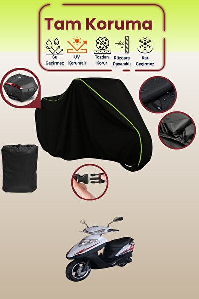 Dokaca Neo حقيبة خلفية باللون الأسود النيون قماش مجدّل متوافقة مع قماش الدراج...