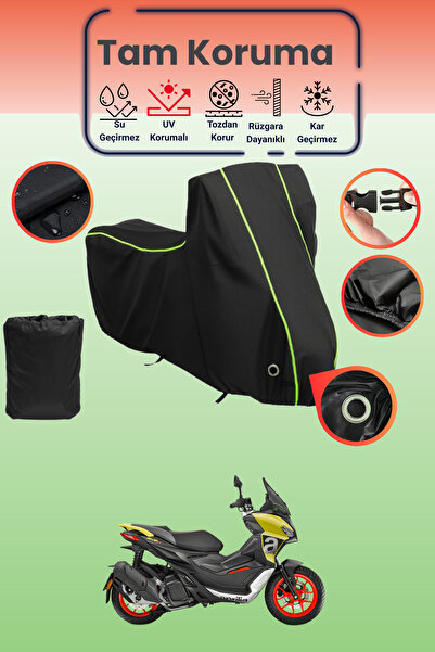 Dokaca Neo غطاء دراجة نارية متوافق مع Aprilia SR GT 125، غطاء واقي من ماركة B...
