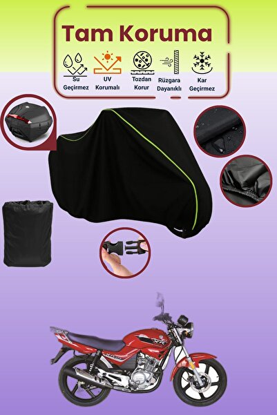 Dokaca Neo حقيبة خلفية سوداء نيون قماش مجدّل متوافقة مع قماش الدراجة النارية ...