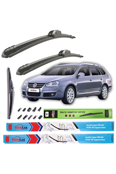 TEAMCAR Ștergătoare de parbriz Volkswagen Jetta V Variant (2005-2010) Set com...
