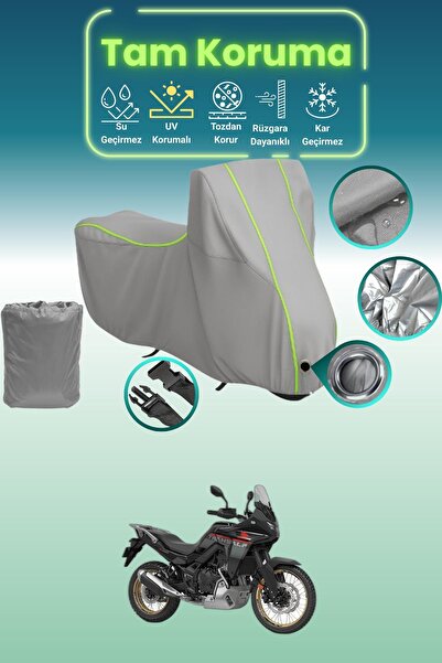 Dokaca Neo غطاء محرك متوافق مع هوندا XL 750 Transalp باللون الرمادي النيون قم...