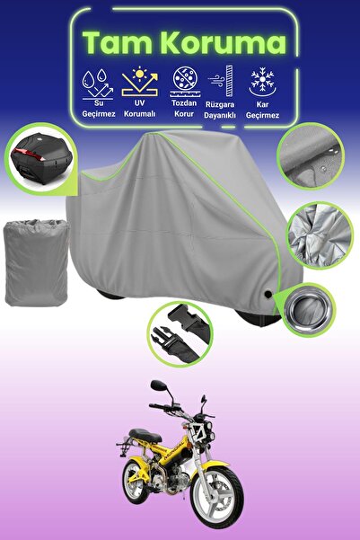 Dokaca Neo حقيبة خلفية وقفل رمادي نيون قماش مجدّل متوافقة مع قماش الدراجات ال...