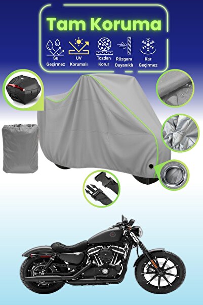 Dokaca Neo حقيبة خلفية رمادية نيون قماش مجدّل متوافقة مع حقيبة هارلي ديفيدسون...