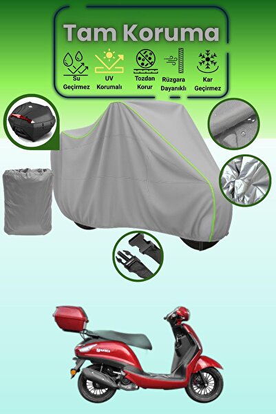 Dokaca Neo غطاء خلفي رمادي نيون قماش مجدّل متوافق مع يوكي إنزو 50، غطاء محرك ...