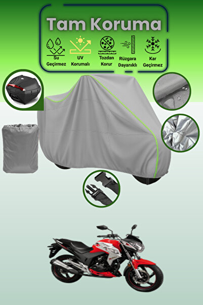 Dokaca Neo حقيبة خلفية رمادية نيون قماش مجدّل متوافقة مع فالكون شارب 150، غطا...