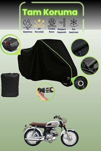 Dokaca Neo حقيبة خلفية سوداء نيون قماش مجدّل متوافقة مع Kuba RX9 50، غطاء درا...