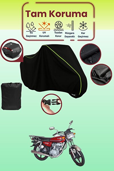 Dokaca Neo حقيبة خلفية سوداء نيون قماش مجدّل متوافقة مع Kuba CG 100/KM125-6، ...