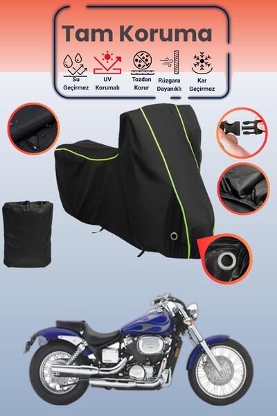 Dokaca Neo غطاء دراجة نارية متوافق مع هوندا شادو سبيريت 750، غطاء واقي من مار...