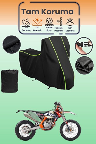 Dokaca Neo غطاء محرك متوافق مع دراجة نارية من نوع Black Neon قماش مجدّل KTM 4...