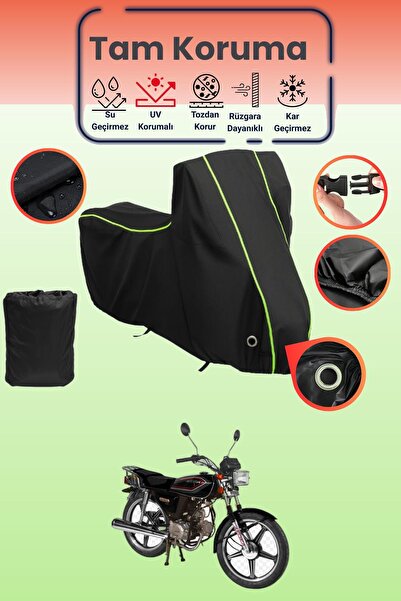 Dokaca Neo غطاء دراجة نارية متوافق مع أرورا AR 50-30 من نوع Black Neon قماش م...