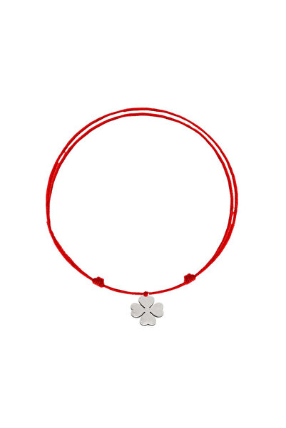 Bijuteria SORELLY Lucky Clover Red String Bracelet