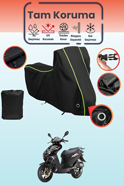 Dokaca Neo غطاء دراجة نارية متوافق مع Keeway ARN 150، غطاء واقي من ماركة Blac...