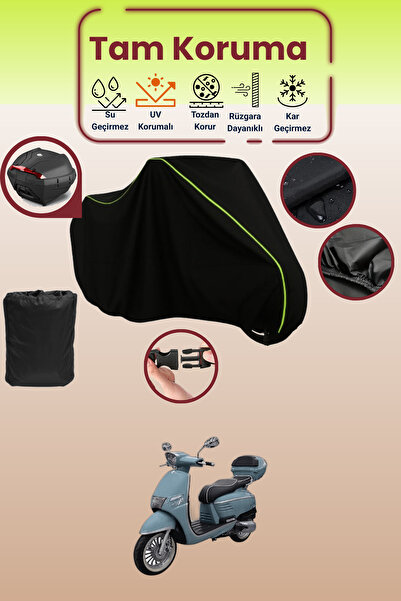 Dokaca Neo حقيبة خلفية باللون الأسود النيون قماش مجدّل متوافقة مع كينج موتور ...