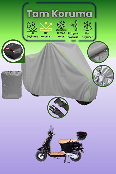 Dokaca Neo غطاء خلفي رمادي نيون قماش مجدّل متوافق مع فالكون كوبر 50 EFI، غطاء...