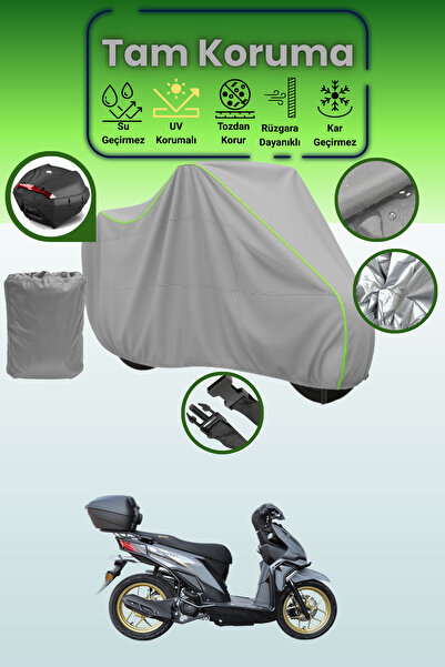 Dokaca Neo حقيبة خلفية رمادية نيون قماش مجدّل متوافقة مع يوكي روت 110، غطاء و...