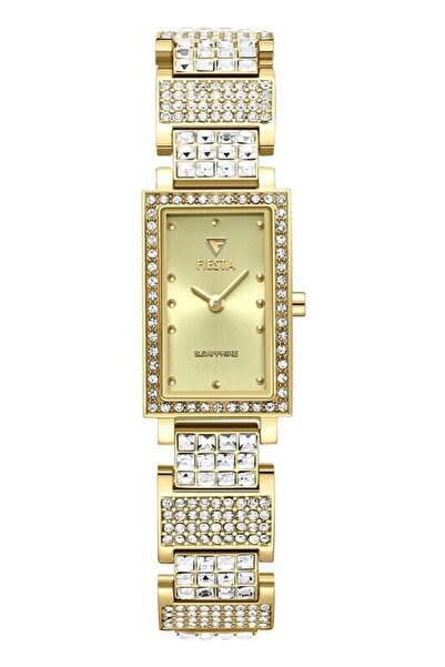 Fiesta ساعة يد نسائية F24095L بسوار معدني