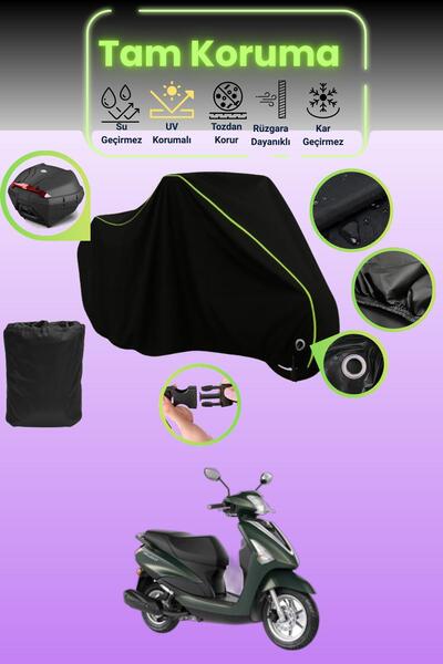 Dokaca Neo حقيبة خلفية سوداء نيون قماش مجدّل متوافقة مع ياماها ديلايت، قماش م...