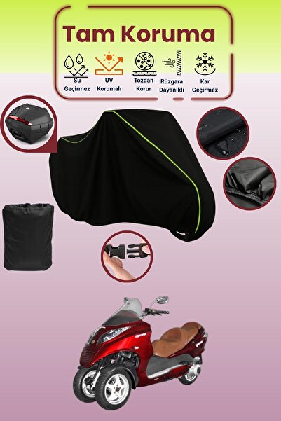 Dokaca Neo حقيبة خلفية سوداء نيون قماش مجدّل متوافقة مع يوكي YB250ZKT أوبتيمو...