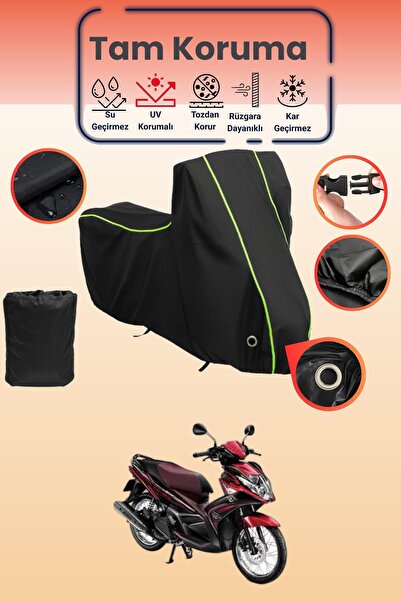Dokaca Neo غطاء دراجة نارية متوافق مع ياماها نوفو، غطاء واقي من ماركة نيون قم...