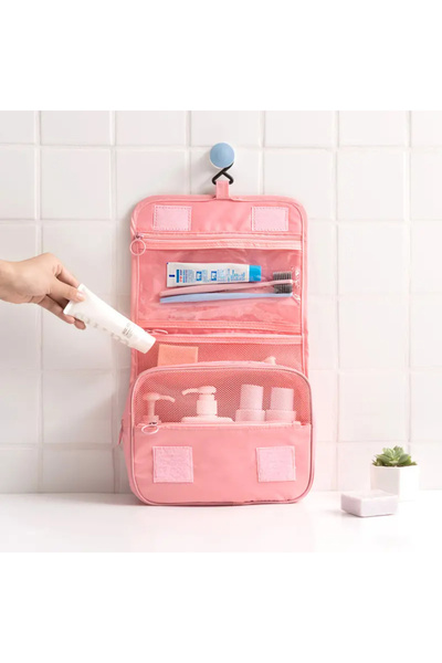 Travel حقيبة تخزين مقاومة للماء، حقيبة تخزين مستحضرات تجميل محمولة