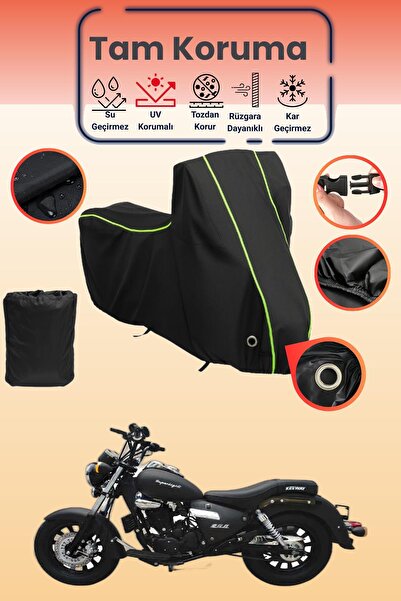 Dokaca Neo غطاء دراجة نارية متوافق مع Kuba Superlight 200، غطاء واقي أسود نيو...