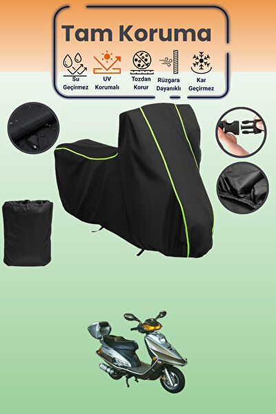Dokaca Neo غطاء محرك متوافق مع Black Neon قماش مجدّل Mondial 125 MT، غطاء حما...