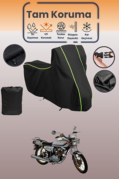 Dokaca Neo غطاء محرك متوافق مع Black Neon قماش مجدّل Kuba Cheetah 150R باللون...