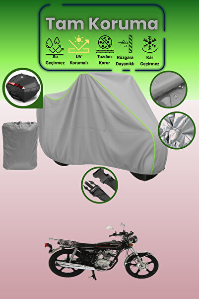 Dokaca Neo حقيبة خلفية رمادية نيون قماش مجدّل متوافقة مع مونديال 125 MG ديلوك...