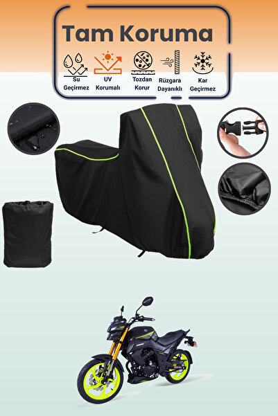Dokaca Neo غطاء محرك متوافق مع Black Neon قماش مجدّل Arora MT 125، غطاء واقي،...